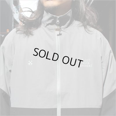 画像5: 【送料無料】BLUCO ブルコ STRETCH TRACK JACKET -COMBINATION- GRAY/BLACK
