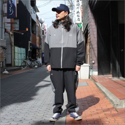 画像3: 【送料無料】BLUCO ブルコ STRETCH TRACK PANTS -COMBINATION- BLACK/GRAY