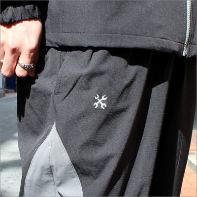 画像6: 【送料無料】BLUCO ブルコ STRETCH TRACK PANTS -COMBINATION- BLACK/GRAY