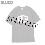 BLUCO ブルコ PRINT TEE -Hex- CHARCOAL