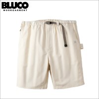 【送料無料】BLUCO ブルコ LIGHT CANVAS PAINTER SHORTS IVORY