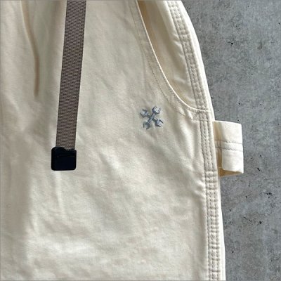 画像3: 【送料無料】BLUCO ブルコ LIGHT CANVAS PAINTER SHORTS IVORY