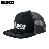 BLUCO ブルコ 6-PANEL MESH CAP -BWG- BLACK/GRAY