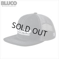 BLUCO ブルコ 6-PANEL MESH CAP -BWG- BLACK/GRAY