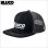画像1: BLUCO ブルコ 6-PANEL MESH CAP -BWG- BLACK/GRAY (1)