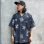 画像2: 【送料無料】BLUCO ブルコ POOLSIDE SHIRT S/S -Tattoo- CHARCOAL (2)