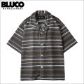 【送料無料】BLUCO ブルコ POOLSIDE SHIRT S/S -Mexican- BROWN