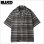 画像1: 【送料無料】BLUCO ブルコ POOLSIDE SHIRT S/S -Mexican- BROWN (1)