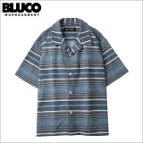 【送料無料】BLUCO ブルコ POOLSIDE SHIRT S/S -Mexican- SLATE