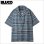 画像1: 【送料無料】BLUCO ブルコ POOLSIDE SHIRT S/S -Mexican- SLATE (1)