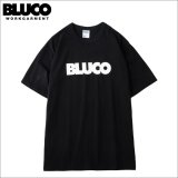 BLUCO ブルコ PRINT TEE -Logo- BLACK