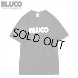 BLUCO ブルコ PRINT TEE -Logo- BLACK