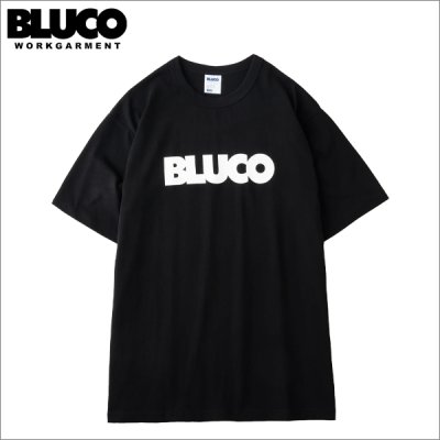 画像1: BLUCO ブルコ PRINT TEE -Logo- BLACK