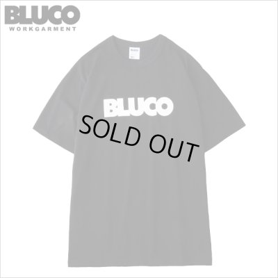 画像1: BLUCO ブルコ PRINT TEE -Logo- BLACK