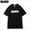画像1: BLUCO ブルコ PRINT TEE -Logo- BLACK (1)