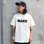 画像2: BLUCO ブルコ PRINT TEE -Logo- WHITE-BLACK (2)