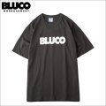 BLUCO ブルコ PRINT TEE -Logo- CHARCOAL