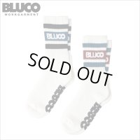 BLUCO ブルコ 2-PACK SOX -Line- WHITE/NAVY・WHITE/BURGUNDY