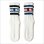 画像2: BLUCO ブルコ 2-PACK SOX -Line- WHITE/NAVY・WHITE/BURGUNDY (2)