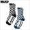 画像1: BLUCO ブルコ 2-PACK SOX -Checker- WHITE/BLACK・WHITE/NAVY (1)