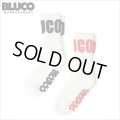 BLUCO ブルコ 2-PACK SOX -Around- WHITE/BLACK・WHITE/RED