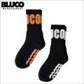 BLUCO ブルコ 2-PACK SOX -Around- BLACK/ORANGE・BLACK/WHITE