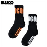 BLUCO ブルコ 2-PACK SOX -Around- BLACK/ORANGE・BLACK/WHITE
