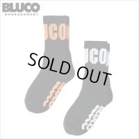 BLUCO ブルコ 2-PACK SOX -Around- BLACK/ORANGE・BLACK/WHITE