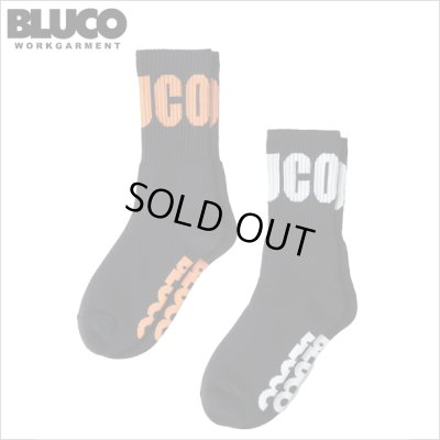 画像1: BLUCO ブルコ 2-PACK SOX -Around- BLACK/ORANGE・BLACK/WHITE