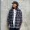 画像3: 【送料無料】BLUCO ブルコ OMBRE CHECK FLANNEL SHIRT BLACK (3)