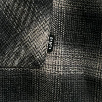 画像4: 【送料無料】BLUCO ブルコ OMBRE CHECK FLANNEL SHIRT BLACK