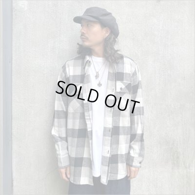 画像3: 【送料無料】BLUCO ブルコ BUFFALO CHECK FLANNEL SHIRT BLACK