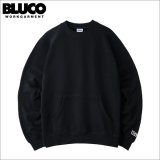 【送料無料】BLUCO ブルコ HEAVY PILE SWEATSHIRT BLACK
