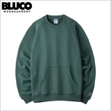 【送料無料】BLUCO ブルコ HEAVY PILE SWEATSHIRT GREEN