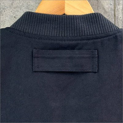 画像7: 【送料無料】BLUCO ブルコ RIB COLLAR DUCK VEST BLACK