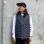 画像3: 【送料無料】BLUCO ブルコ RIB COLLAR DUCK VEST CHARCOAL
