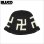 画像1: BLUCO ブルコ CRUSHER HAT BLACK/IVORY (1)