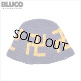 BLUCO ブルコ CRUSHER HAT NAVY/YELLOW