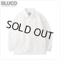 【送料無料】BLUCO ブルコ STRETCH WARM COACH JACKET IVORY