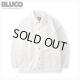 【送料無料】BLUCO ブルコ STRETCH WARM COACH JACKET IVORY