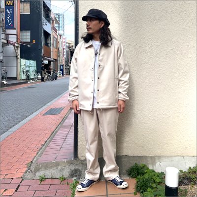 画像3: 【送料無料】BLUCO ブルコ STRETCH WARM COACH JACKET IVORY