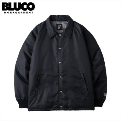 画像1: 【送料無料】BLUCO ブルコ WINTER COACH JACKET BLACK