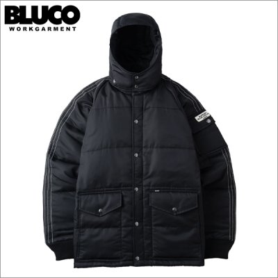 画像1: 【送料無料】BLUCO ブルコ HOODED RACING JACKET BLACK