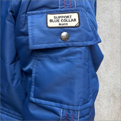 画像4: 【送料無料】BLUCO ブルコ HOODED RACING JACKET BLUE