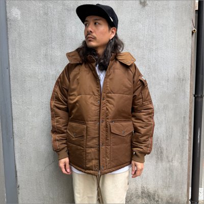 画像2: 【送料無料】BLUCO ブルコ HOODED RACING JACKET BROWN