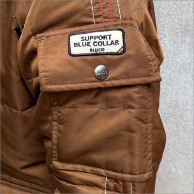 画像4: 【送料無料】BLUCO ブルコ HOODED RACING JACKET BROWN