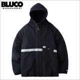【送料無料】BLUCO ブルコ HOODED REFLECTOR JACKET BLACK
