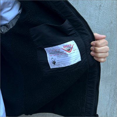 画像6: 【送料無料】BLUCO ブルコ HOODED REFLECTOR JACKET BLACK