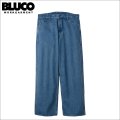 【送料無料】BLUCO ブルコ ジャパンデニム ワイドパンツ INDIGO FADE