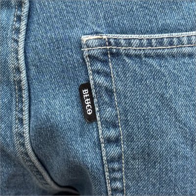 画像5: 【送料無料】BLUCO ブルコ ジャパンデニム ワイドパンツ INDIGO FADE